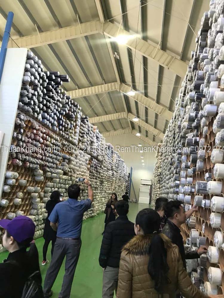 Công ty Rèm Thuận Khang thăm quan nhà máy sản xuất vải rèm cầu vồng tại Hàn Quốc