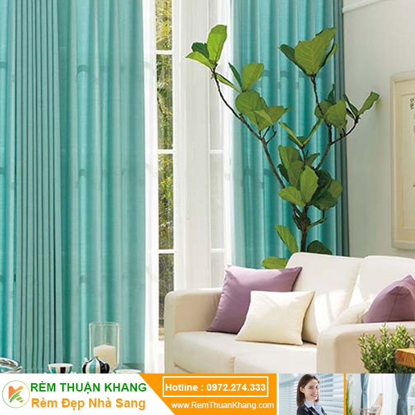 rèm vải 1 lớp giá siêu rẻ
